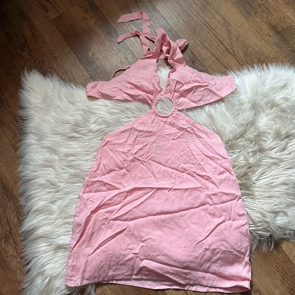BEGINNING BOUTIQUE Aminah Mini Dress In Pink